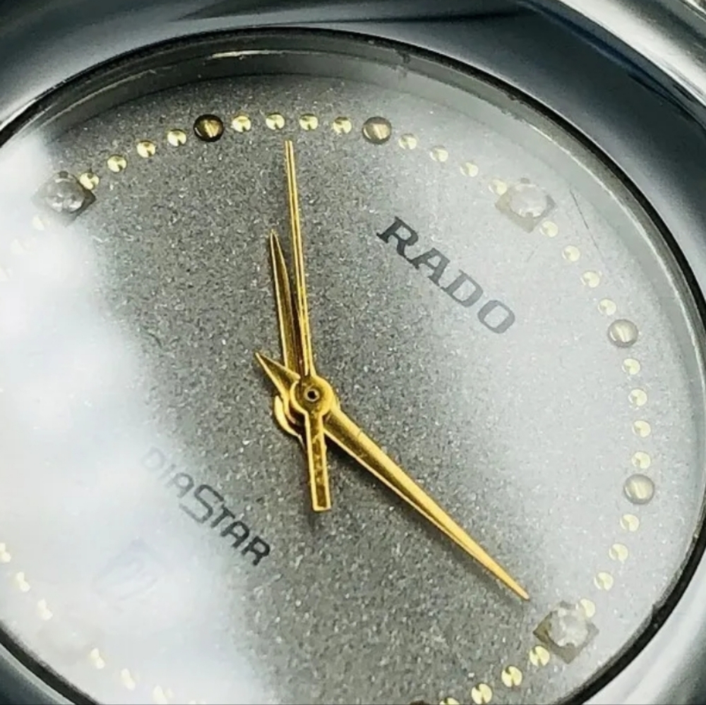 RADO Women's DIASTAR Quartz Watch St.Steel Date - Picture 9 of 13